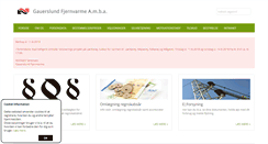 Desktop Screenshot of gauerslund-fjernvarme.dk